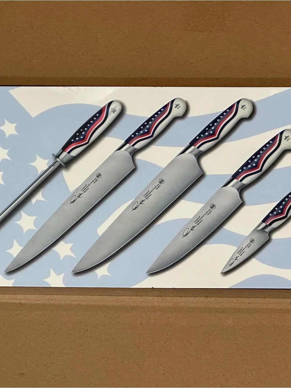 Cangshan United Series  Steel Forged 5-Piece Knife Set Thomas Keller Americana